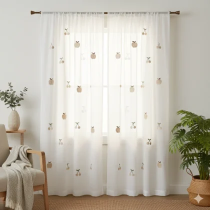 Rideau pour porte-fenêtre (ملاحظة: الجودة عالية)